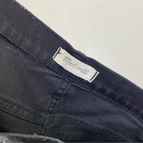 Madewell Slim Wide Leg Crop Jeans Women’s 26 Faded Black High Rise - Picture 13 of 16